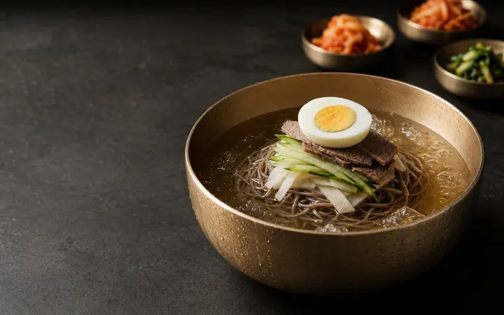 물냉면