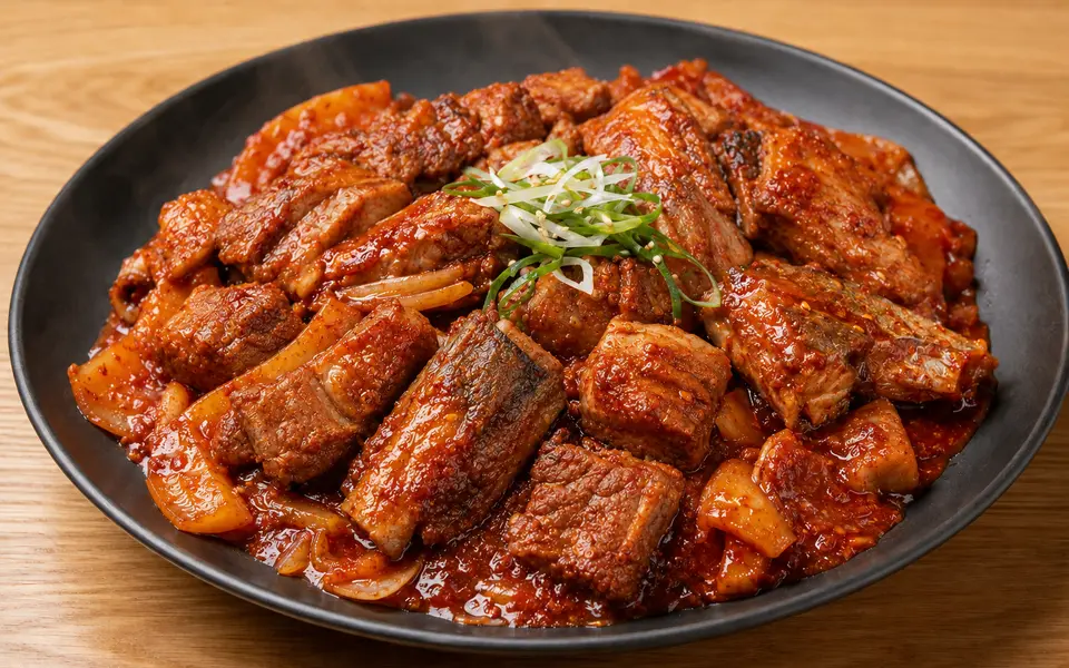 코다리 갈비조림
