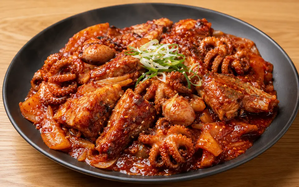 코다리 쭈꾸미조림